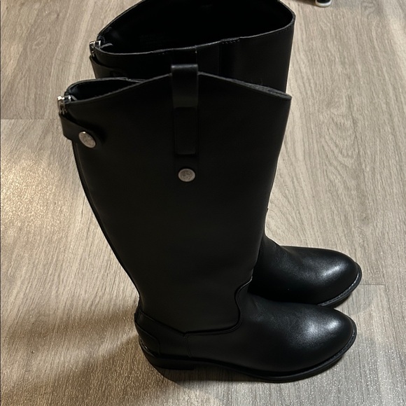 Sam Edelman Black Kids Boots with Silver Accents(NWOT) - Picture 6 of 12